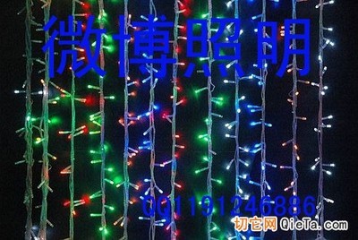 供應(yīng)公園街道樹上專用LED星星燈串，打造夢(mèng)幻景觀照明